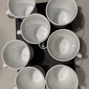 Seven Vintage Corning 8oz coffee cups.